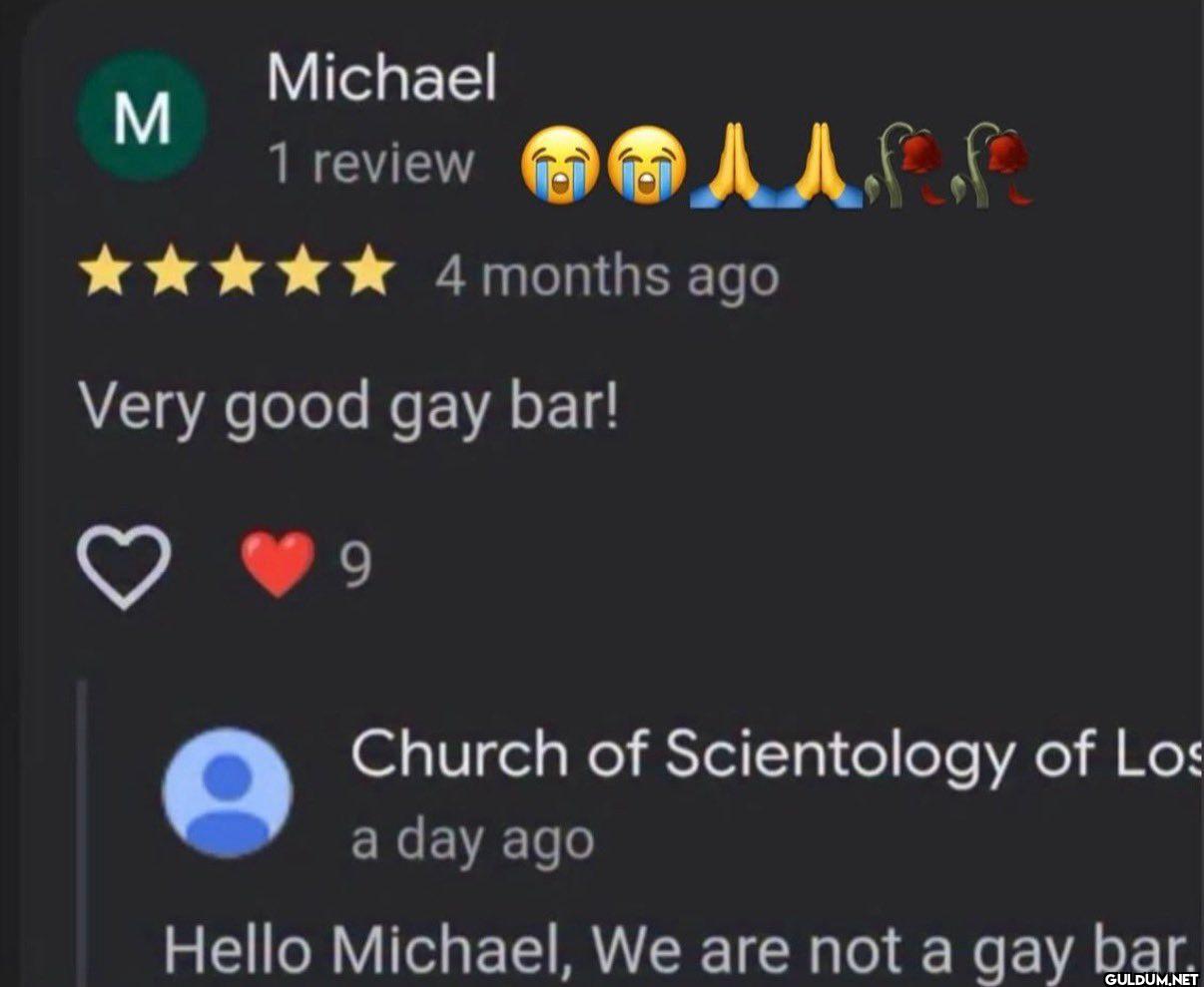 Michael 1 review 4 months...
