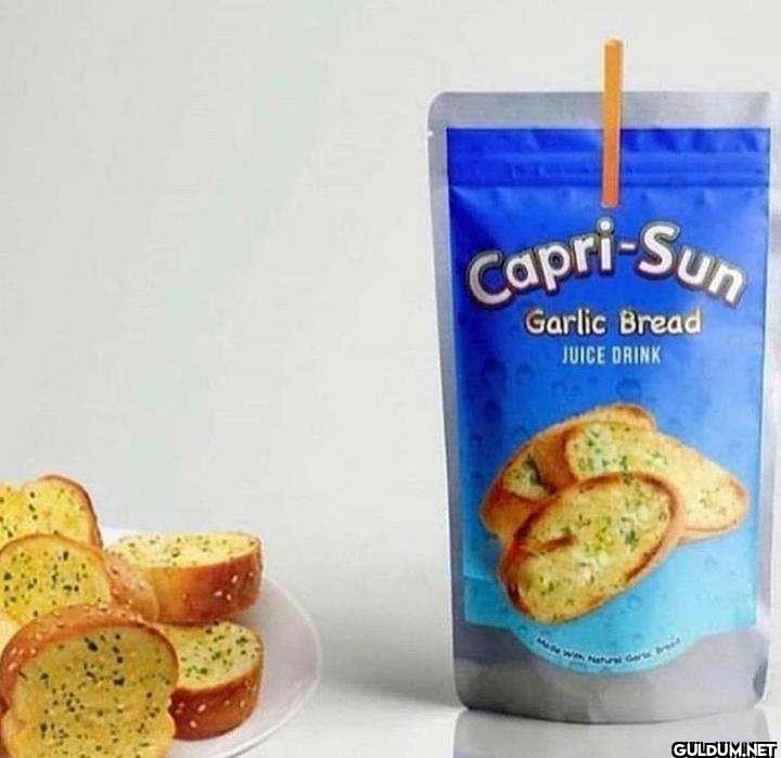 Capri-Sun Garlic Bread JUICE DRINK