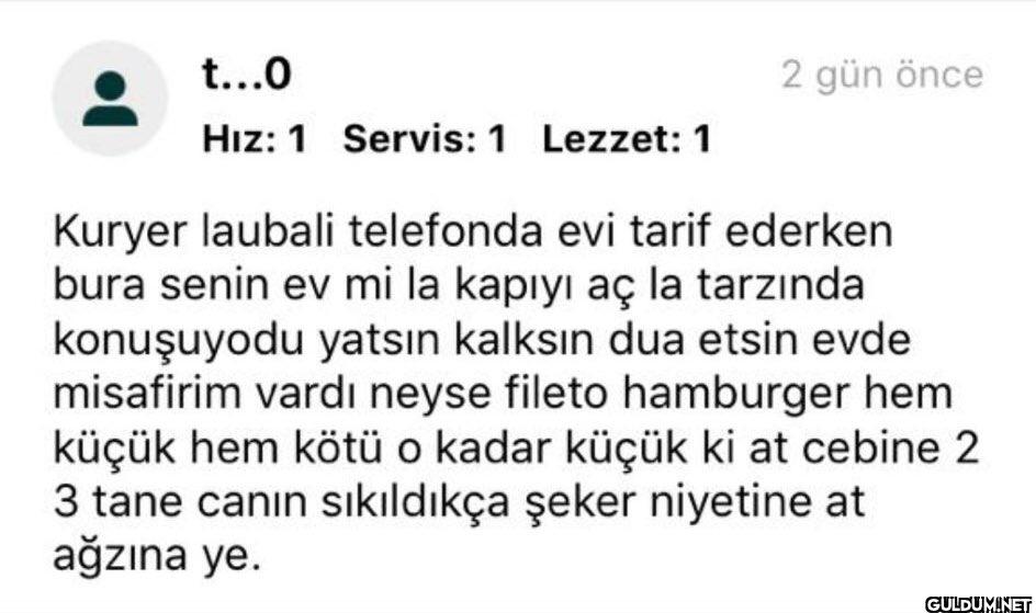 antalyalı müşteriye...