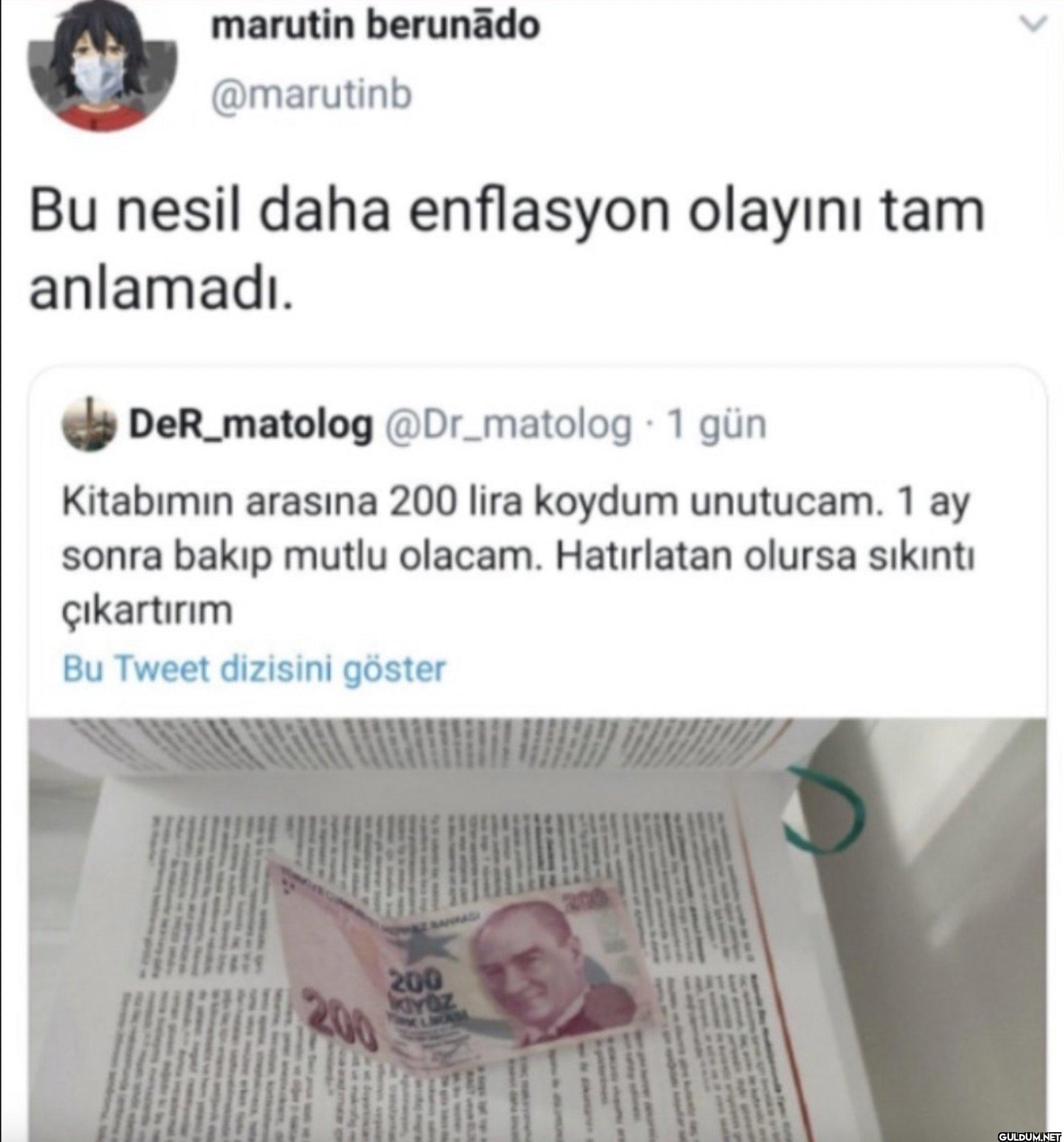 Bu nesil daha enflasyon...