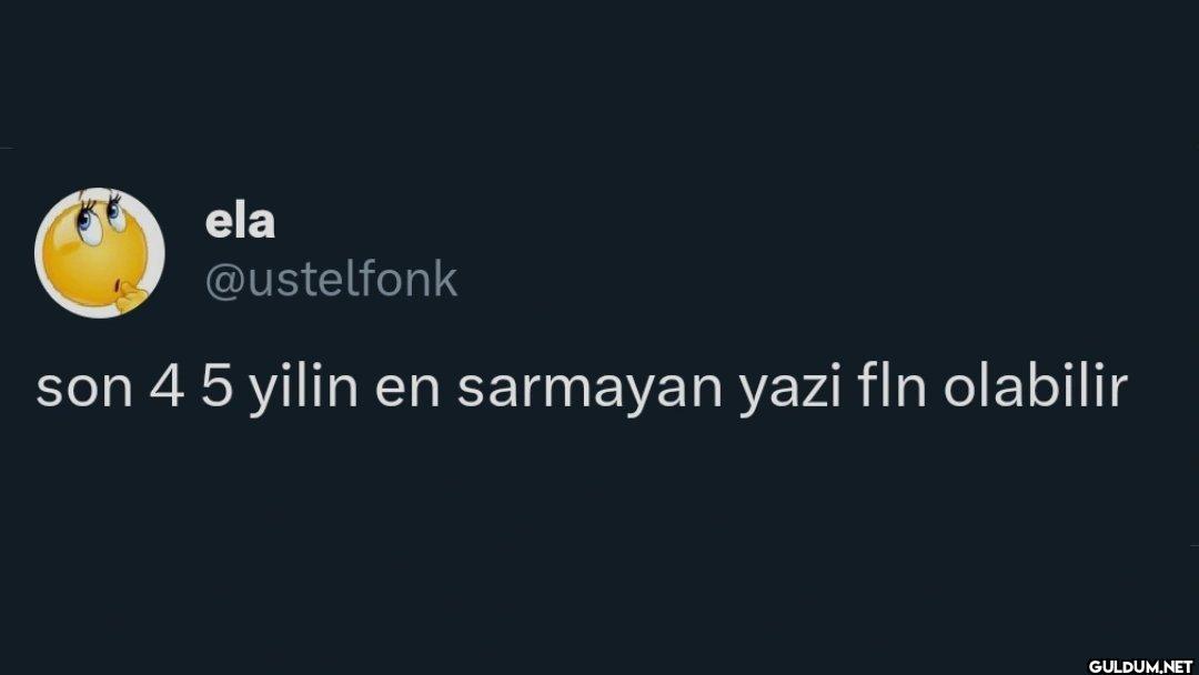 son 4 5 yilin en sarmayan...