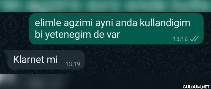 O elimle agzimi ayni anda...