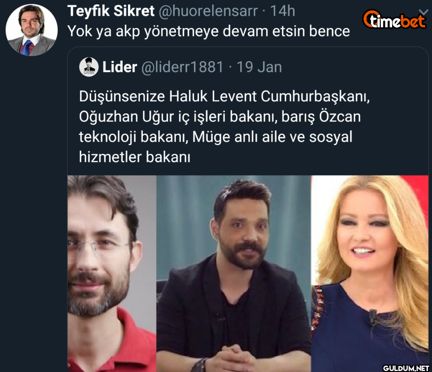 14h Yok ya akp yönetmeye...