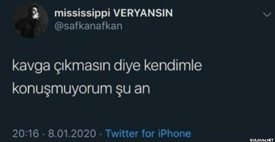kavga çıkmasın diye...