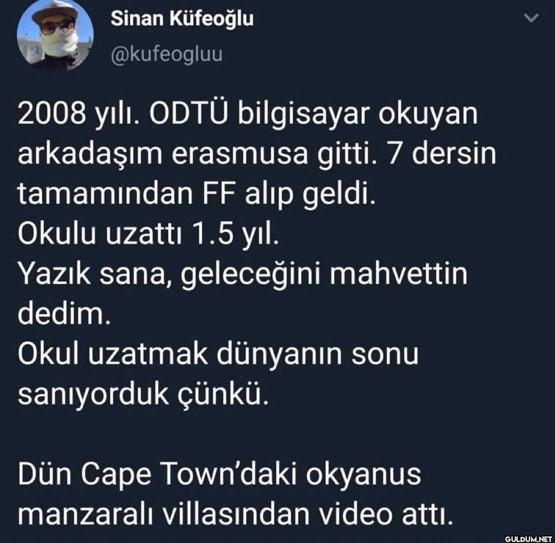 2008 yılı. ODTÜ bilgisayar...