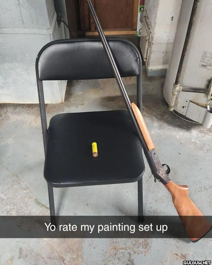 Yo rate my painting set up