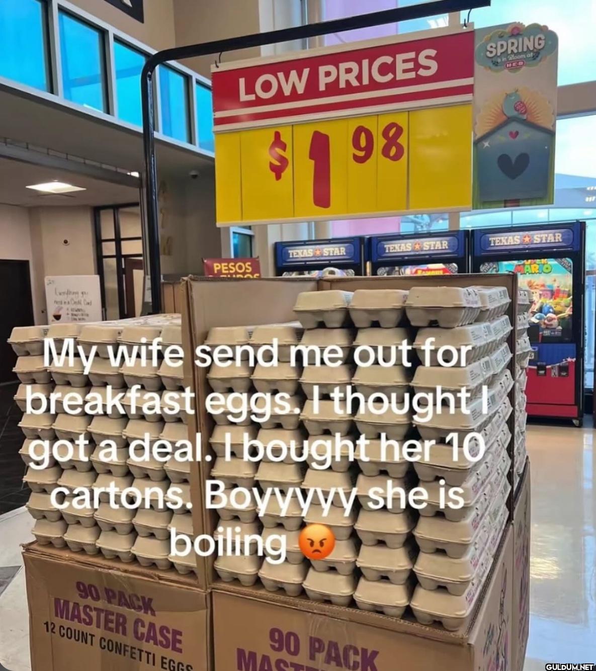 LOW PRICES 1 98 SPRING in...