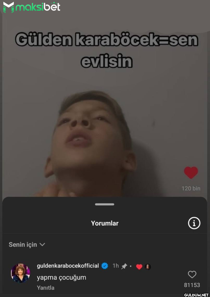 maksibet Gülden...