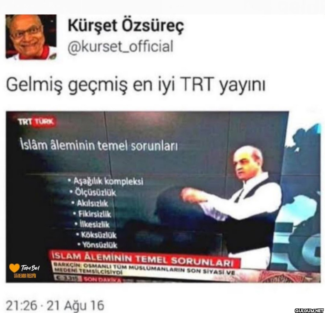 Gelmiş geçmiş en iyi TRT...