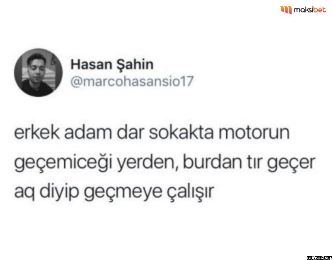 erkek adam dar sokakta...