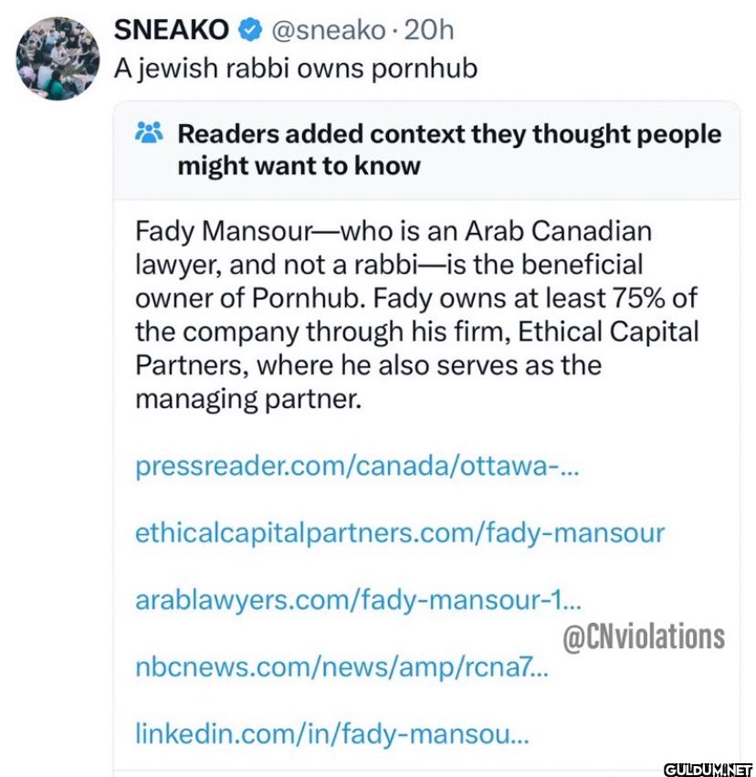 20h A jewish rabbi owns...