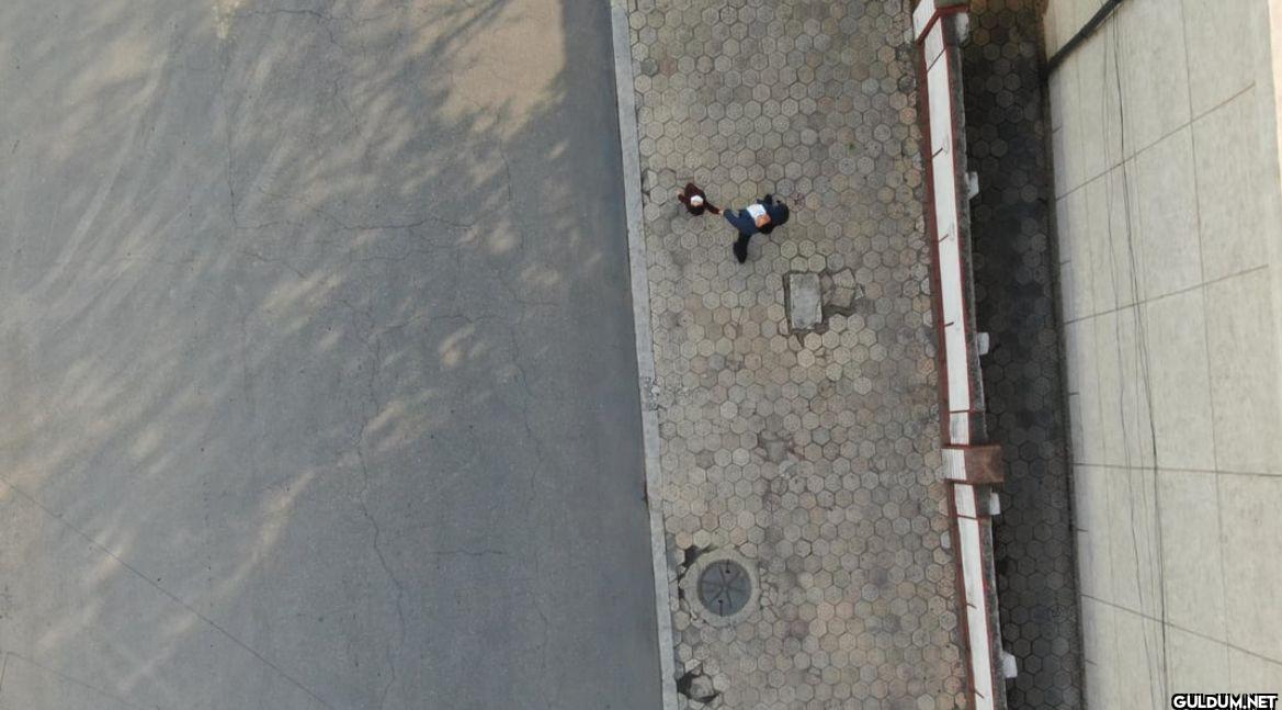 This guy flew his drone...