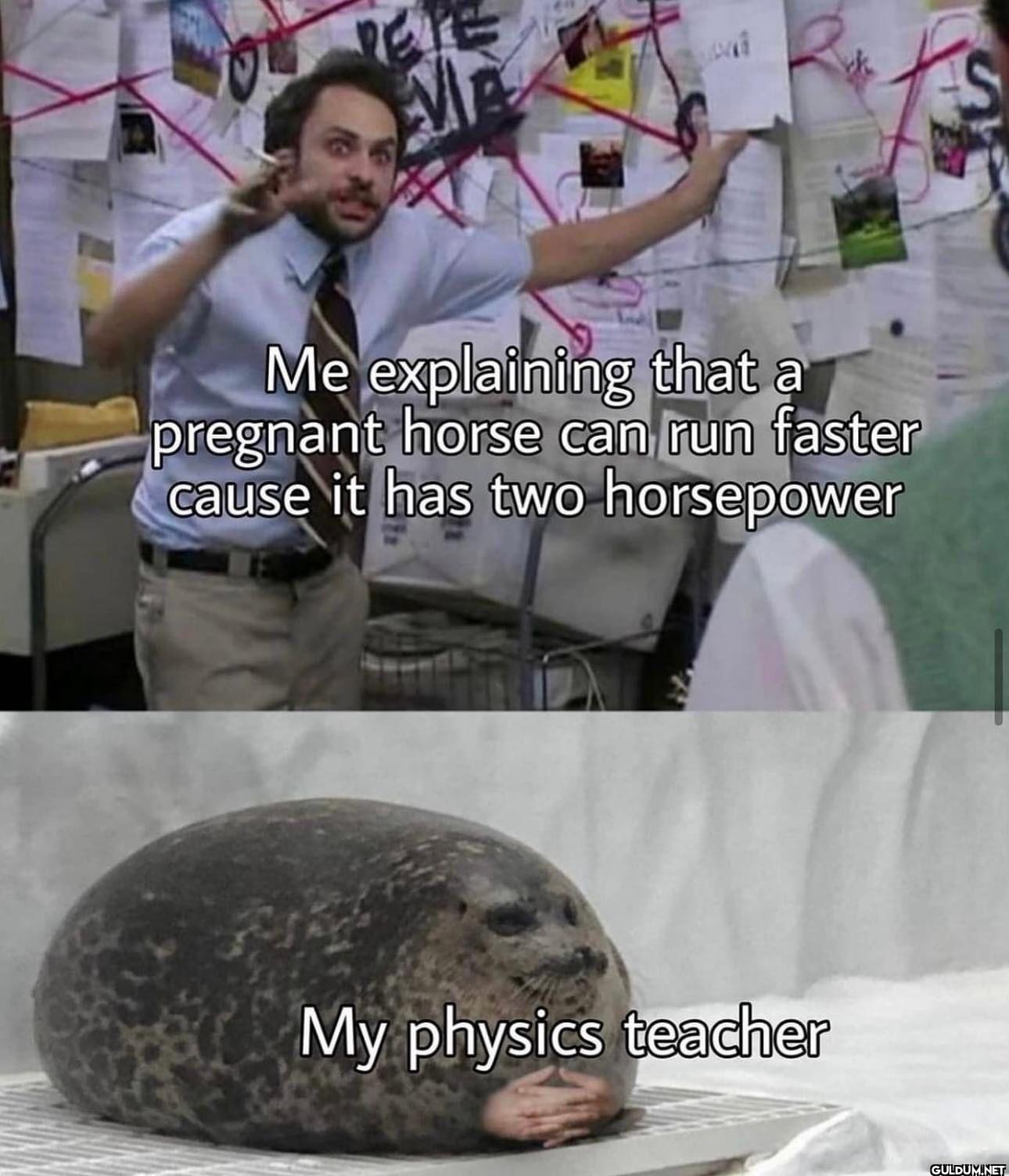 Me explaining that a...