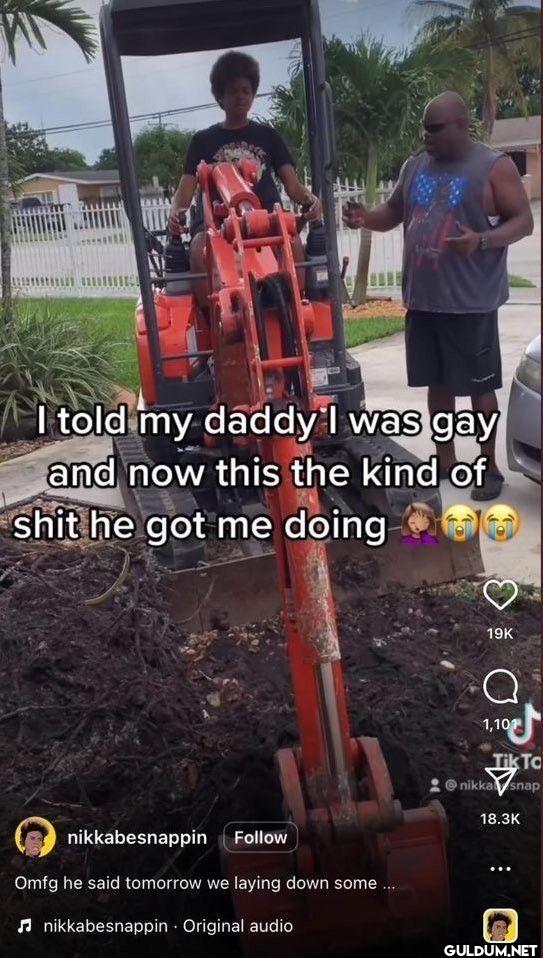 I told my daddy I was gay...