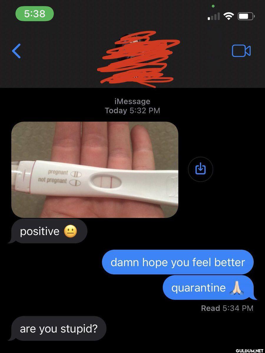 iMessage Today pregnant...