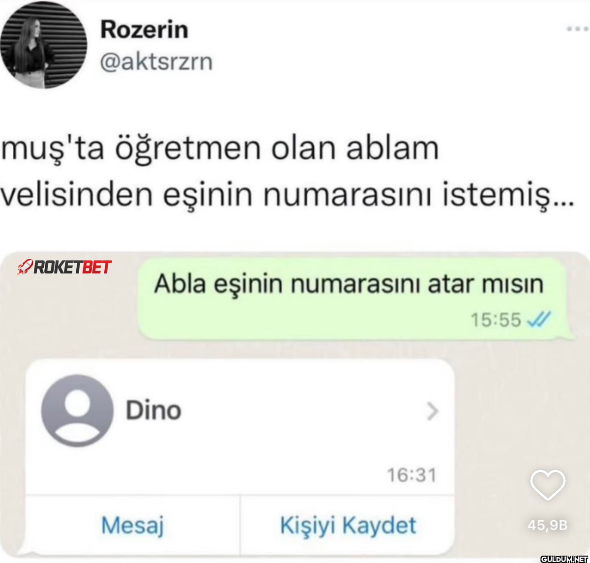 muş'ta öğretmen olan ablam...