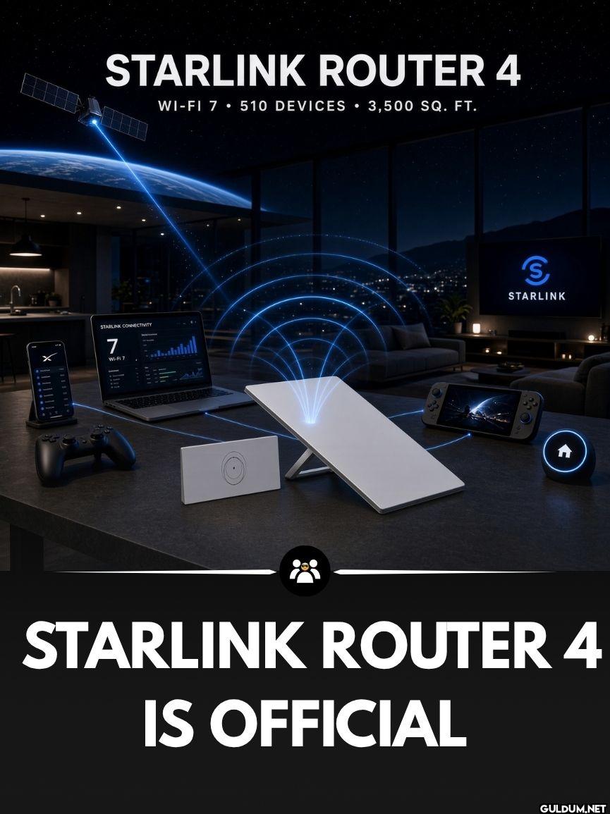 Starlink has officially...