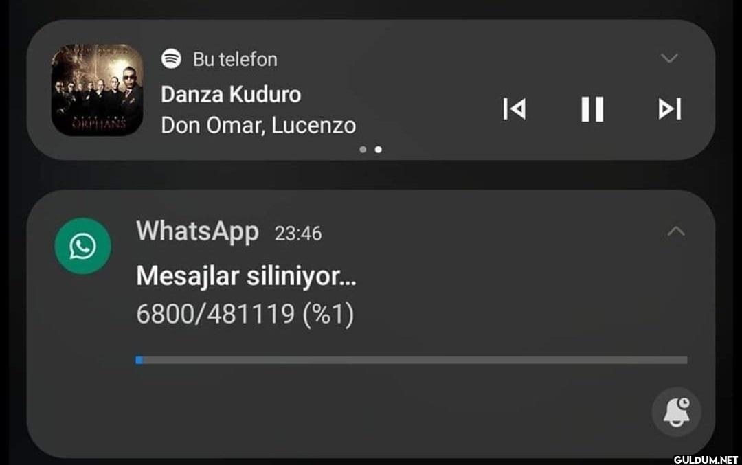Bu telefon Danza Kuduro...