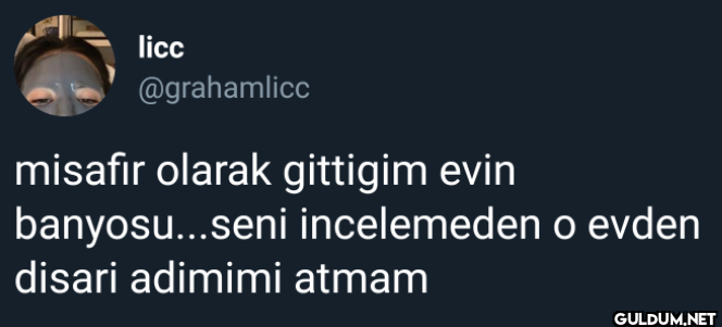 misafir olarak gittigim...