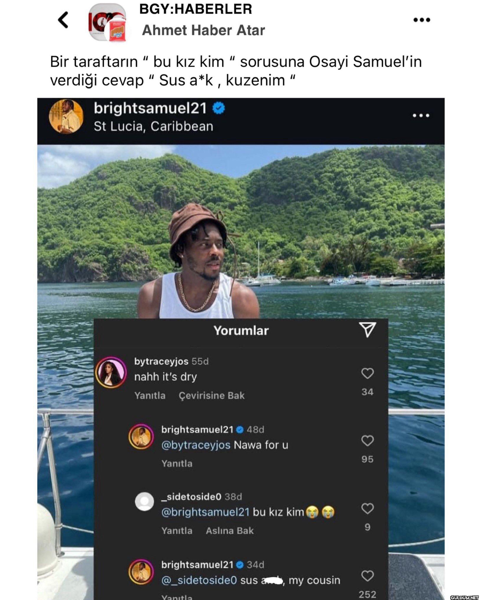 Bir taraftarın “ bu kız...