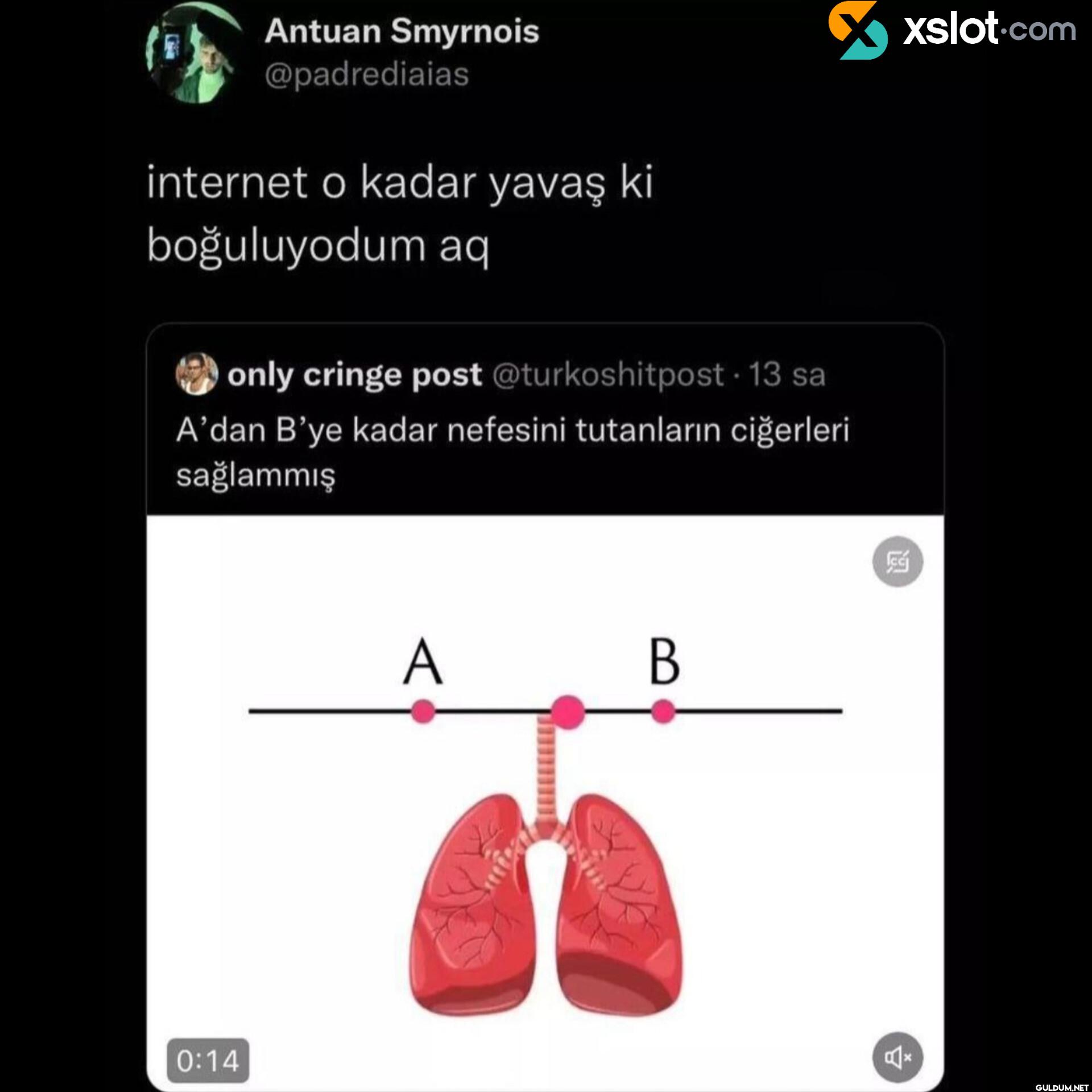 internet o kadar yavaş ki...