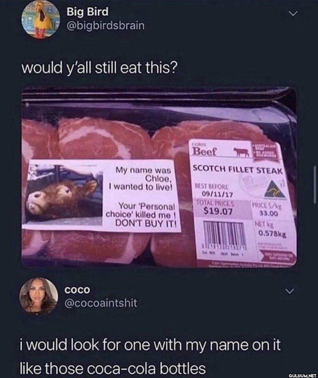 would y'all still eat...