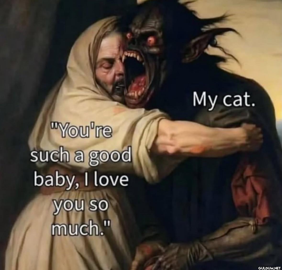 "You're such a good baby,...