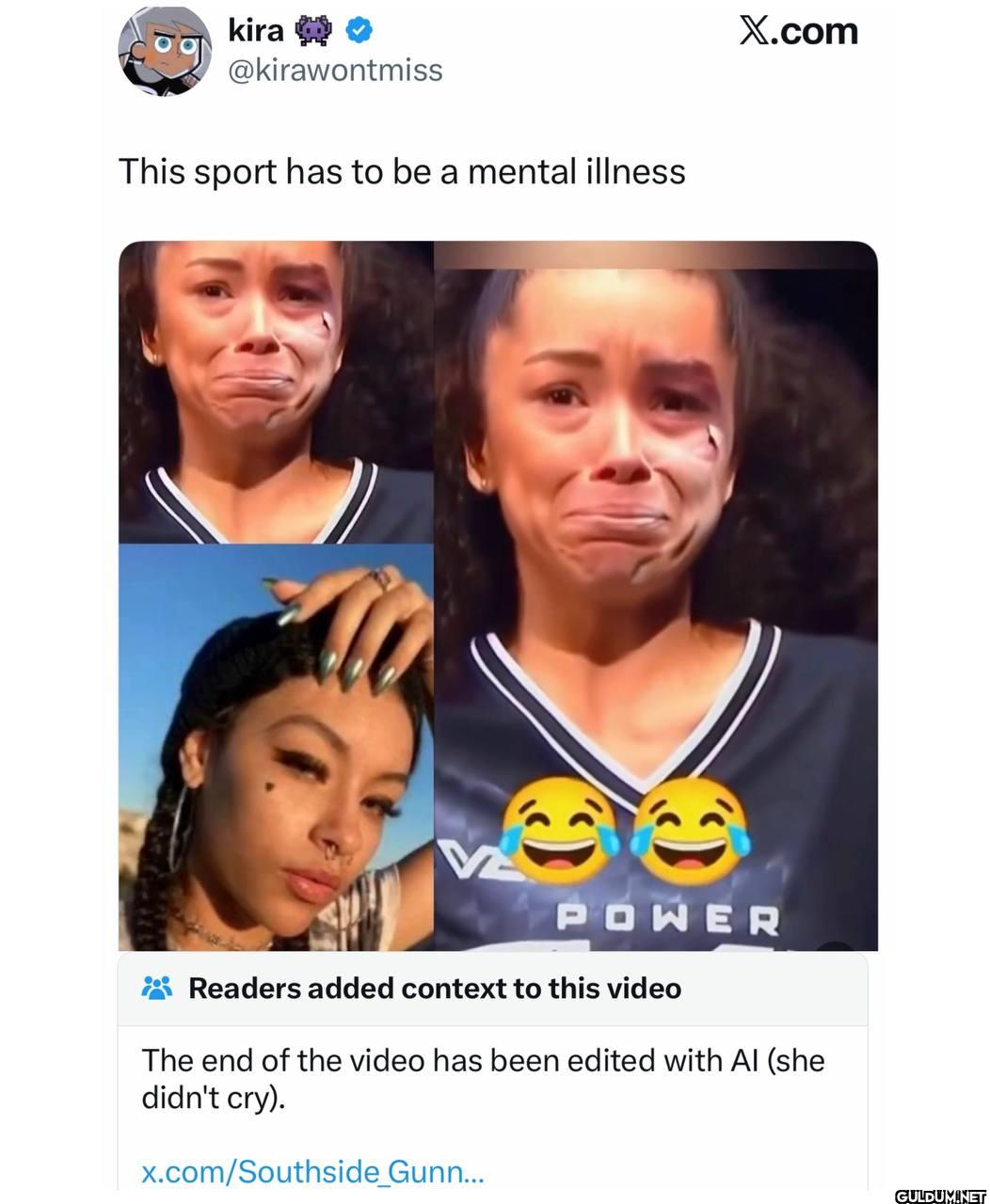 This sport has to be a...