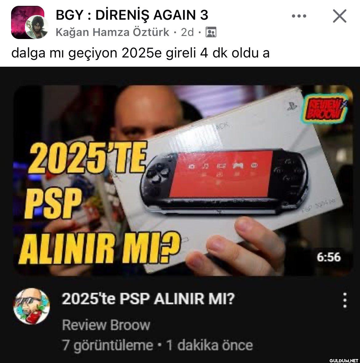 La bi durun amk daha yeni...