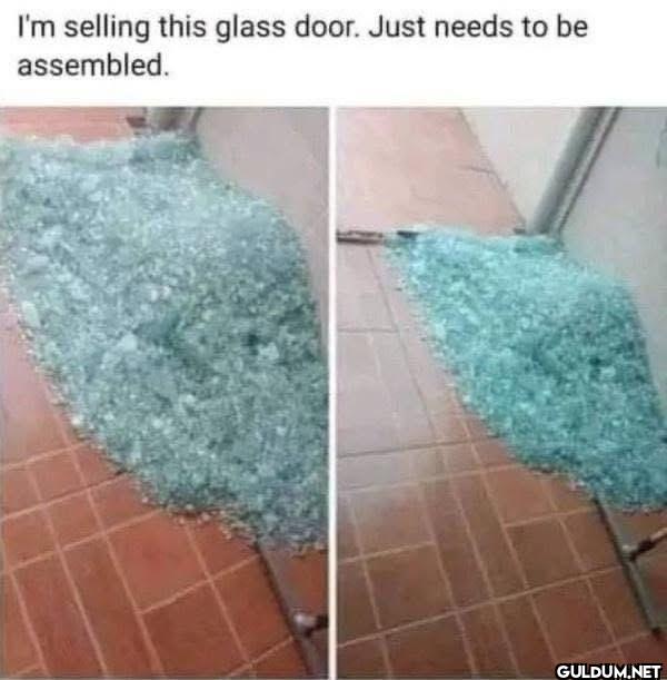I'm selling this glass...