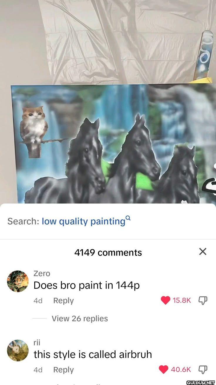 Search low quality...