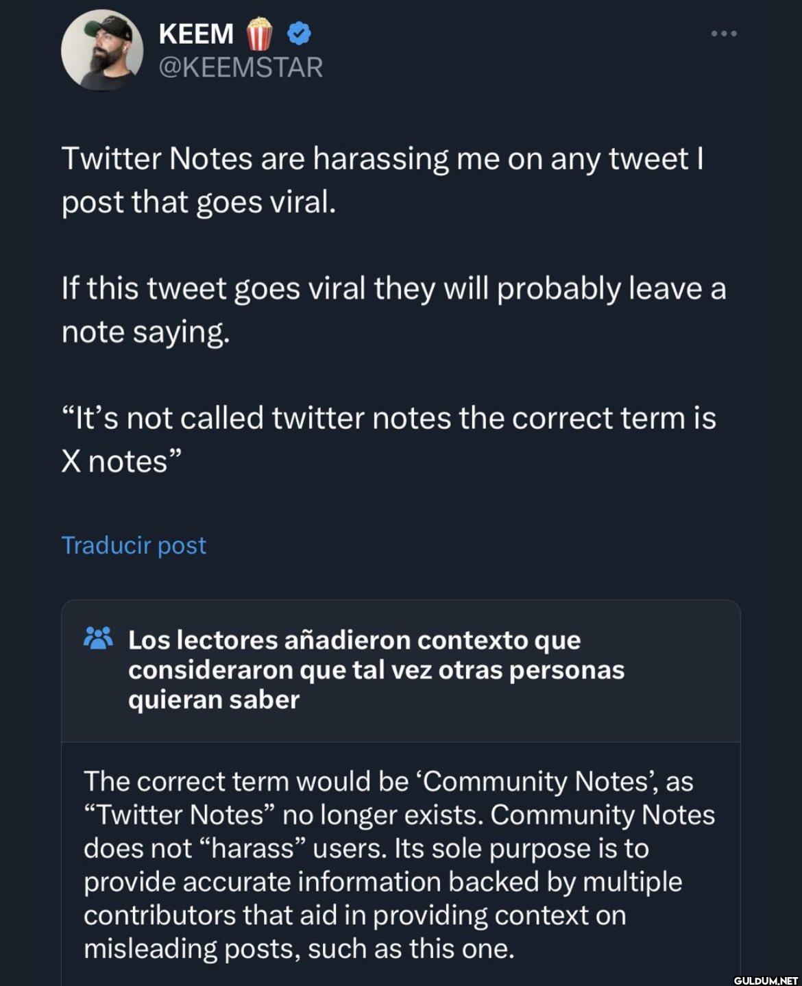 Twitter Notes are...