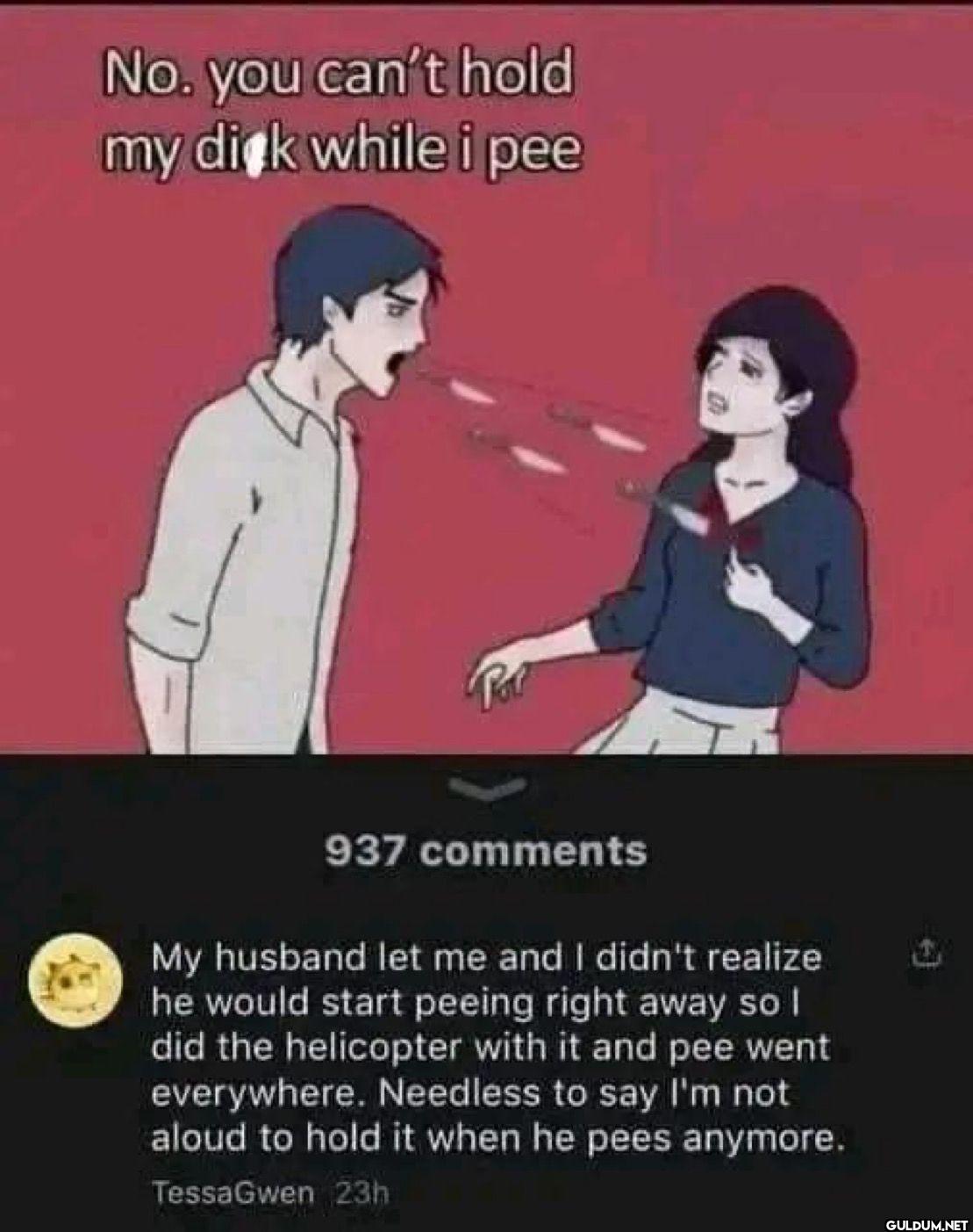 No. you can't hold my dick...
