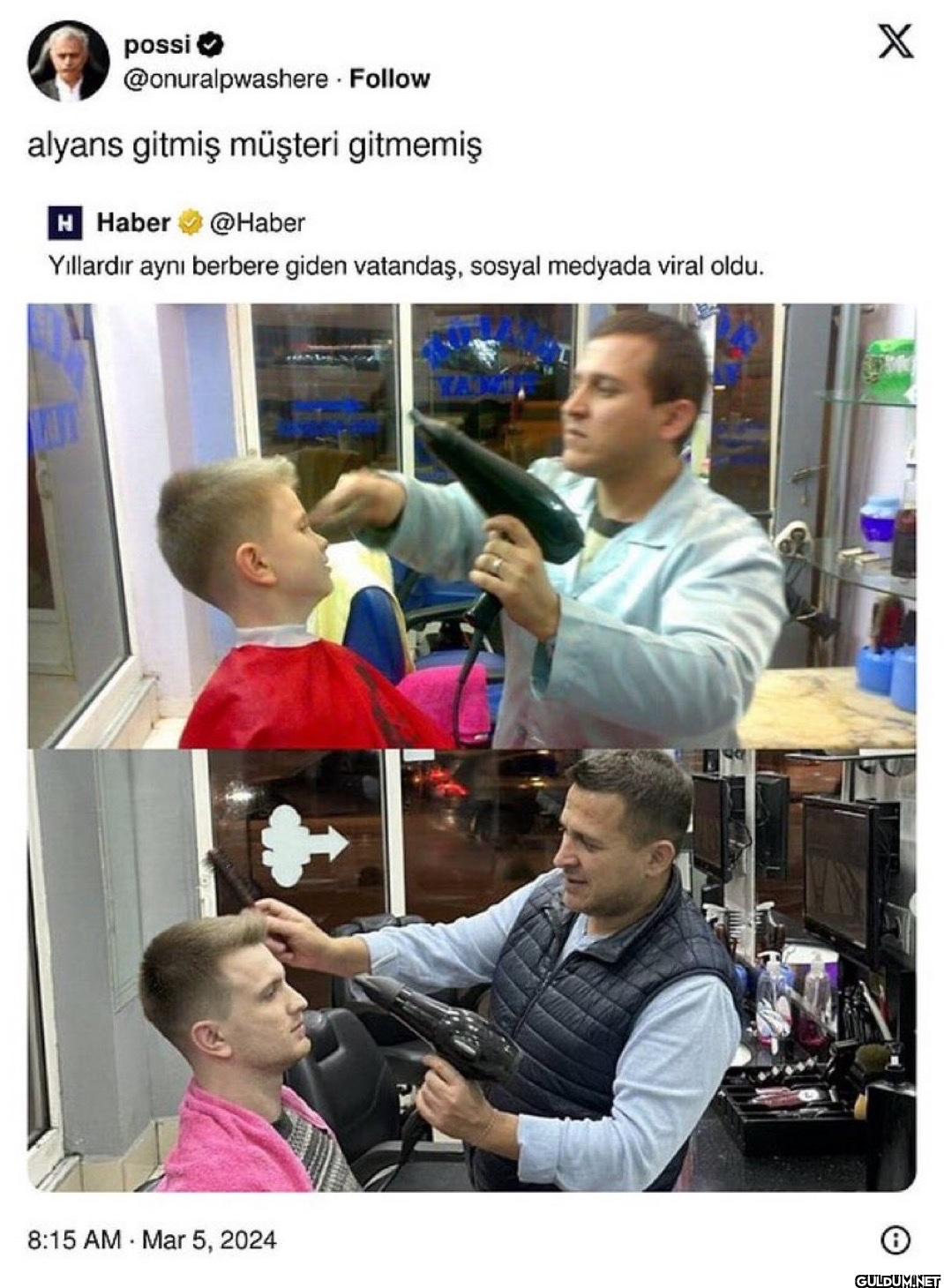 Follow alyans gitmiş...