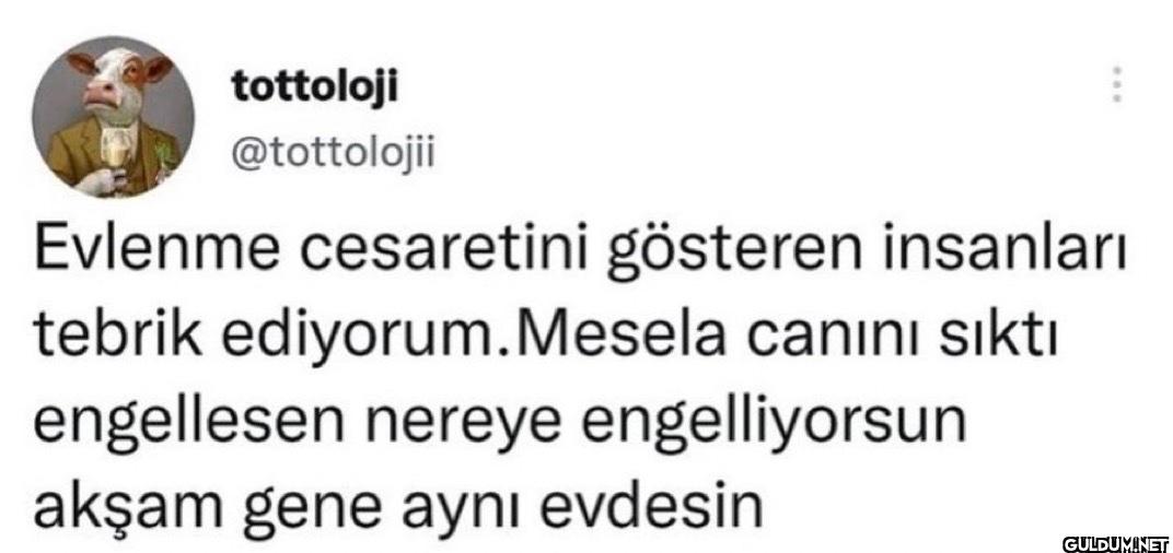Evlenme cesaretini...