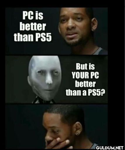 PC is better than PS5 But...