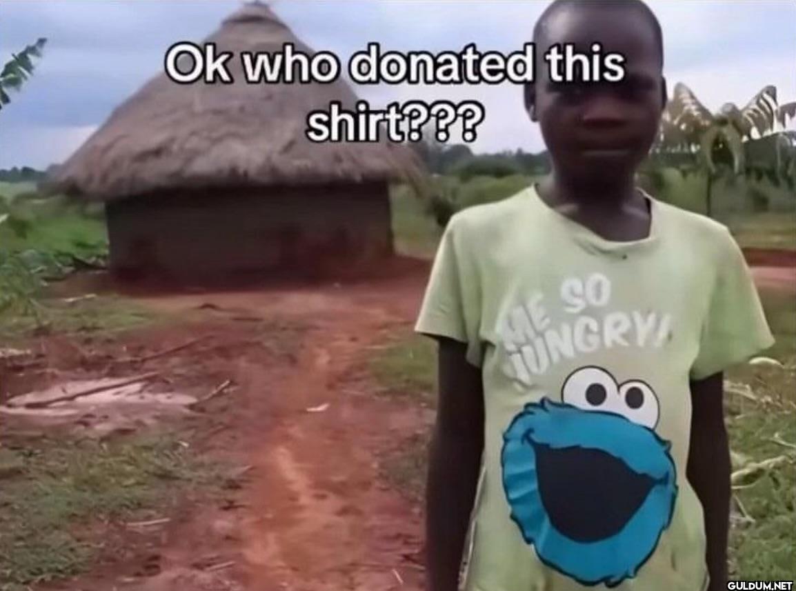Ok who donated this...