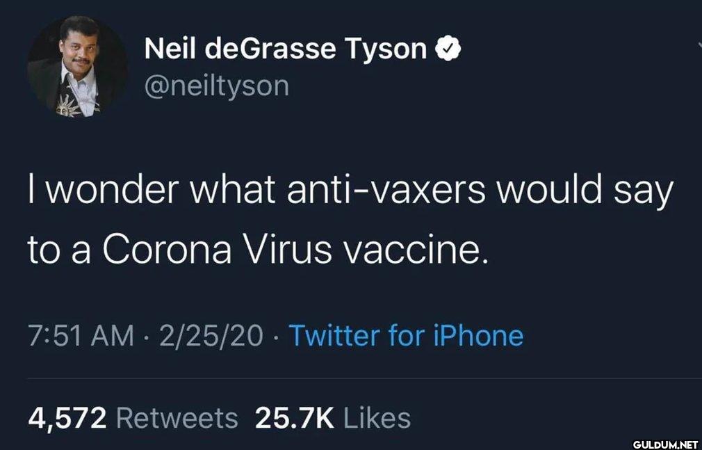 I wonder what anti-vaxers...