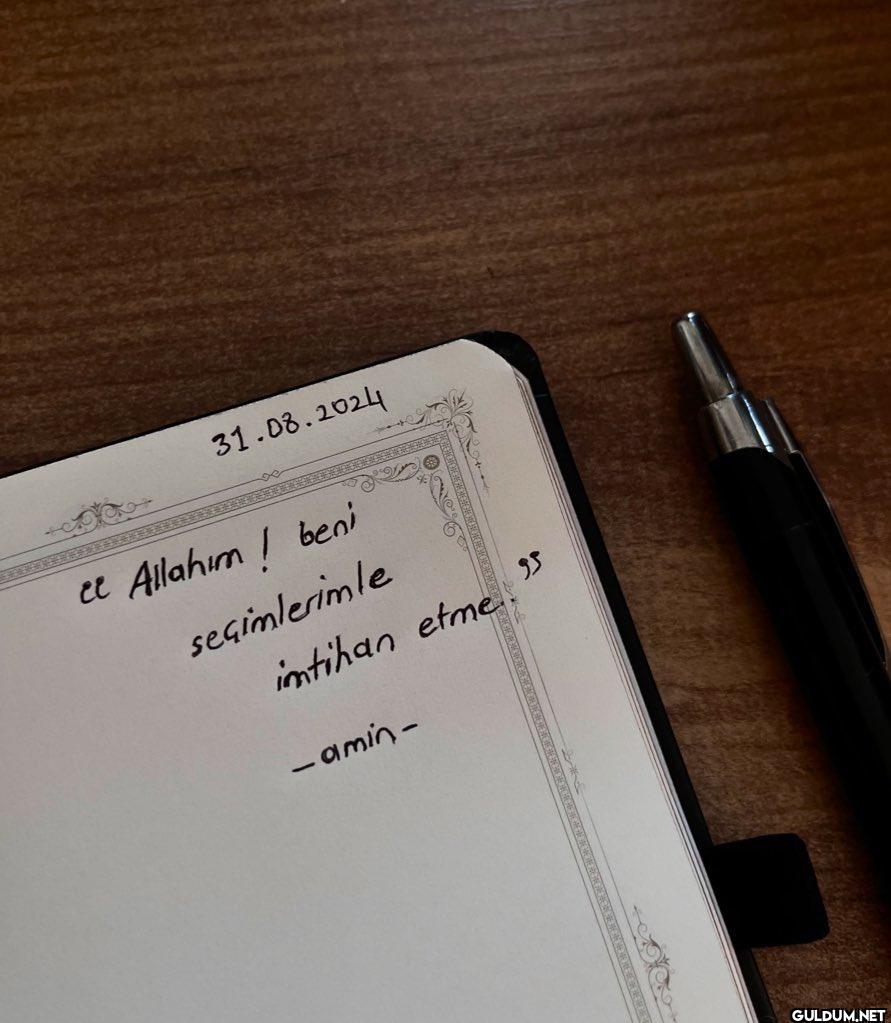 31.08.2024 ce Allahım!...