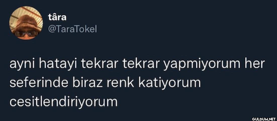 ayni hatayi tekrar tekrar...