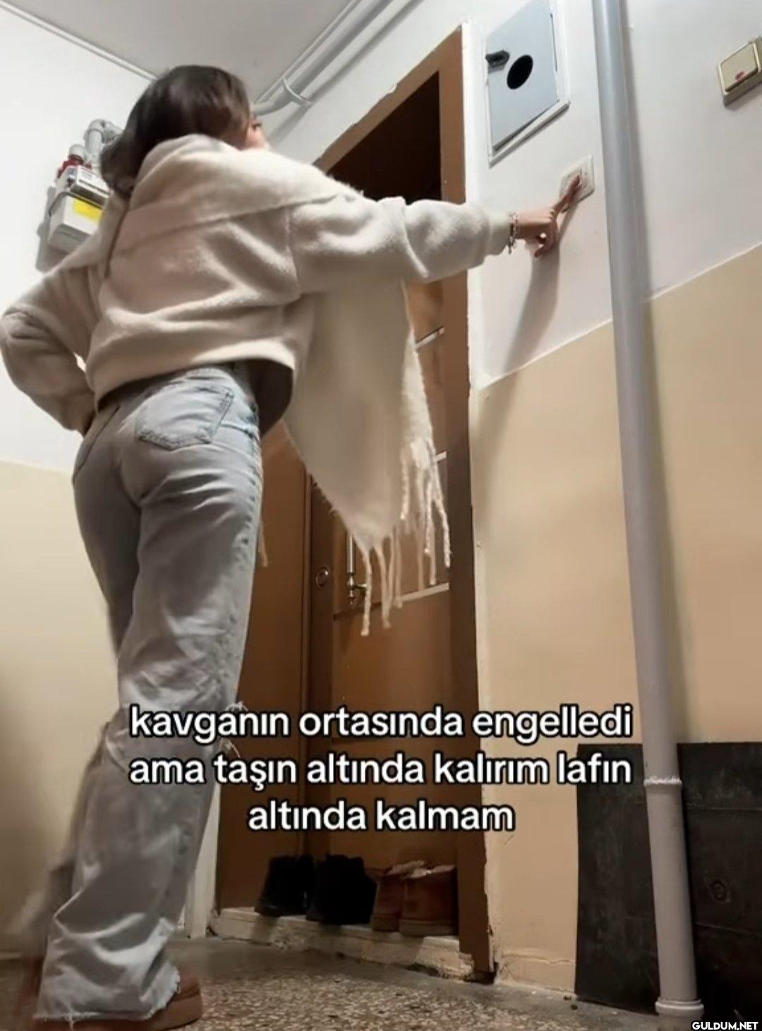 kavganın ortasında...