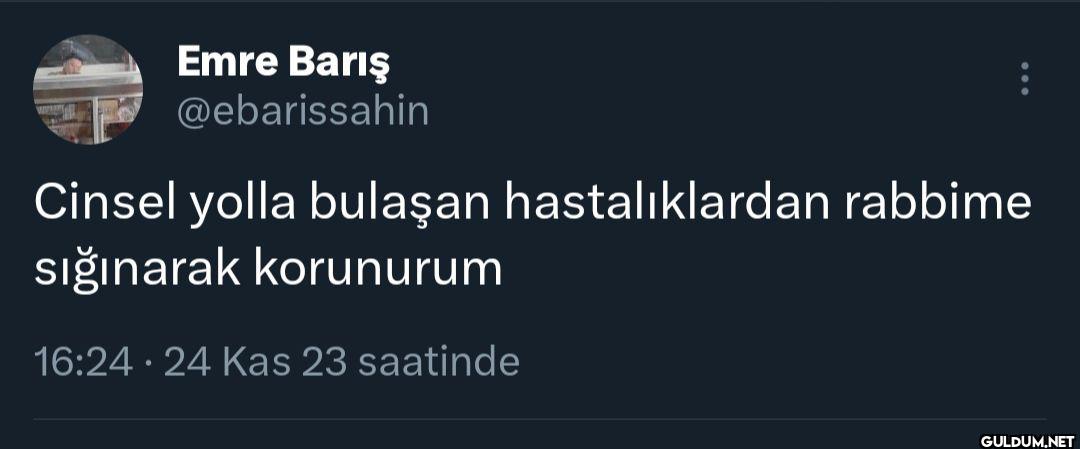 Cinsel yolla bulaşan...