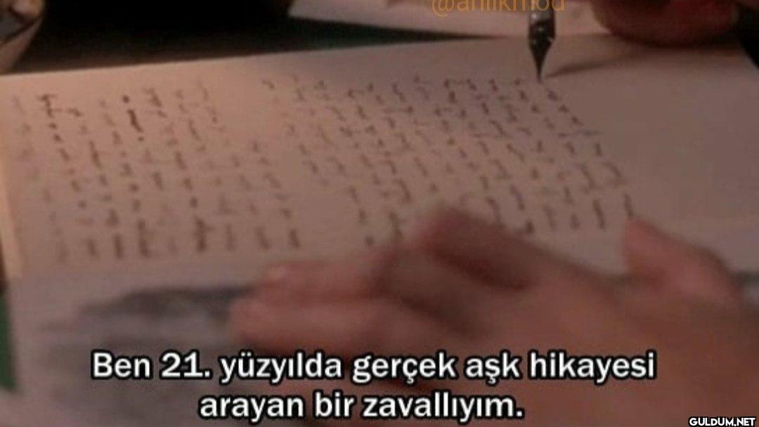 Ben 21. yüzyılda gerçek...