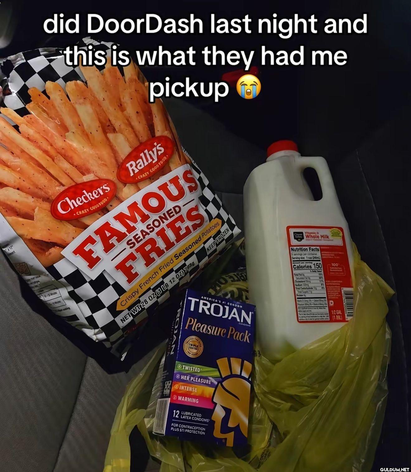 did DoorDash last night...