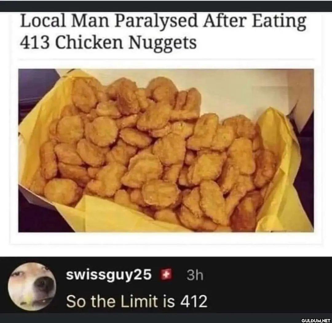 Local Man Paralysed After...