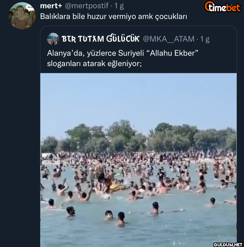 · 1 g Balıklara bile huzur...