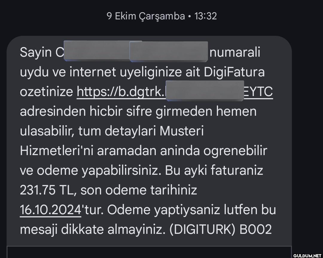 Daha 1 yılı dolmayan paket...