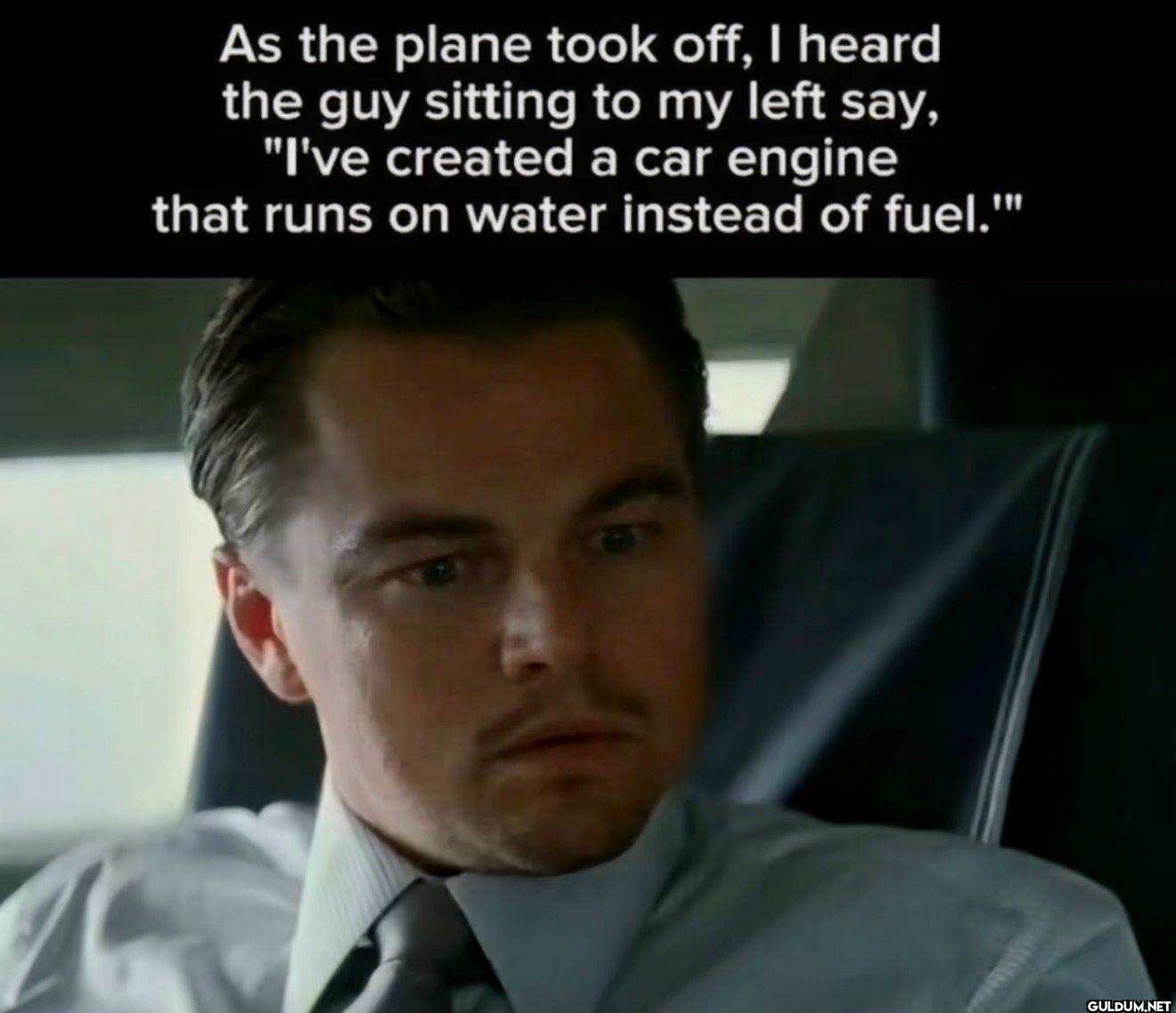 As the plane took off, I...
