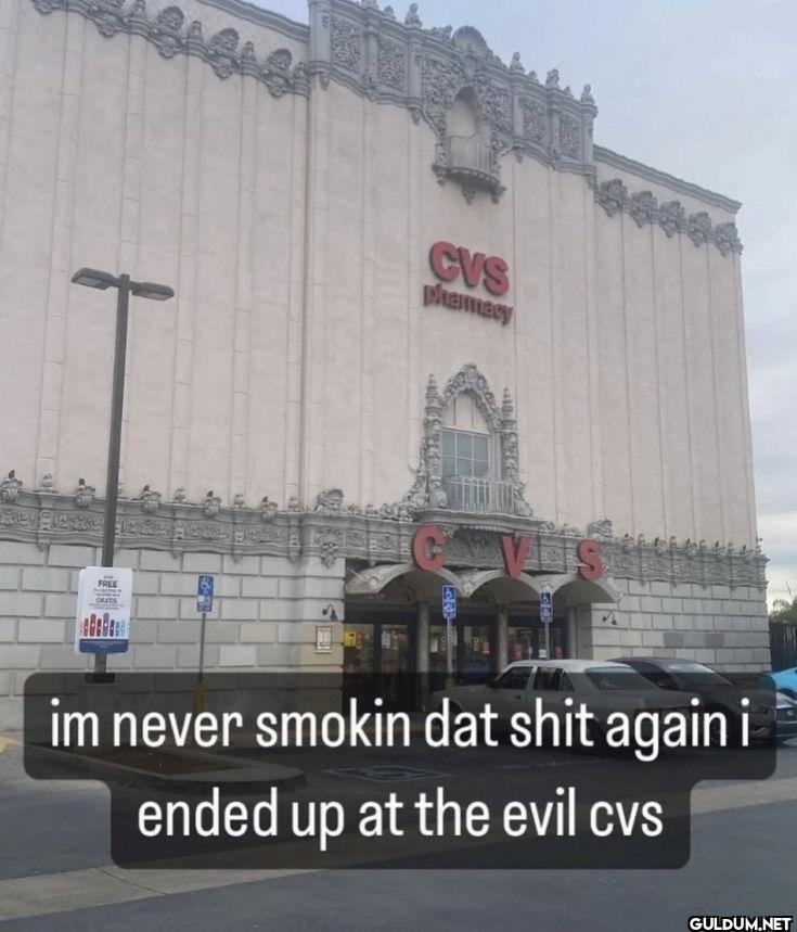 CVS Pharmacy CVS im never...