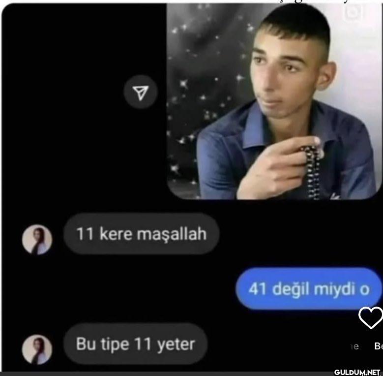 Ben buna yarım saat...